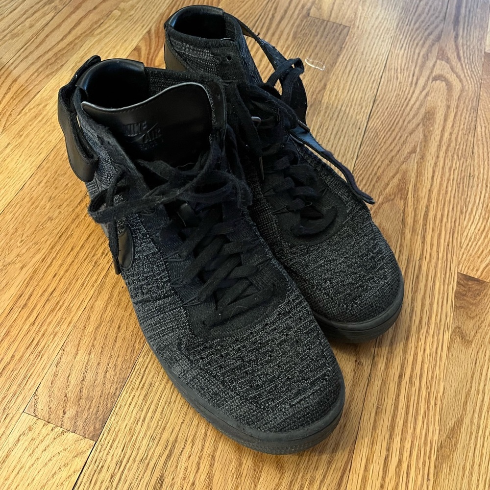 Nike Air Force 1 High Ultra Flyknit 'Dark Grey' 817420-001 Size 11